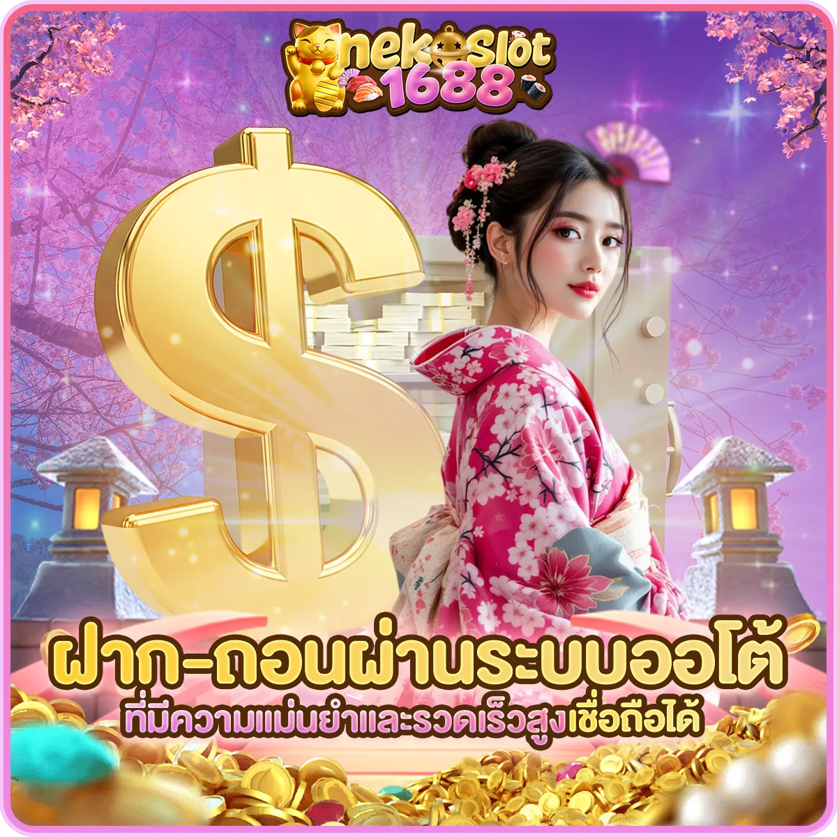 ฝาก-ถอนผ่านระบบออโต้