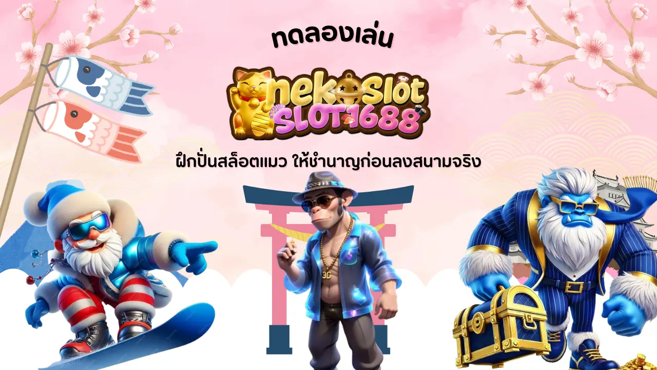 lucky neko ทดลองเล่น ฝึกปั่นสล็อตแมว ให้ชำนาญก่อนลงสนามจริง